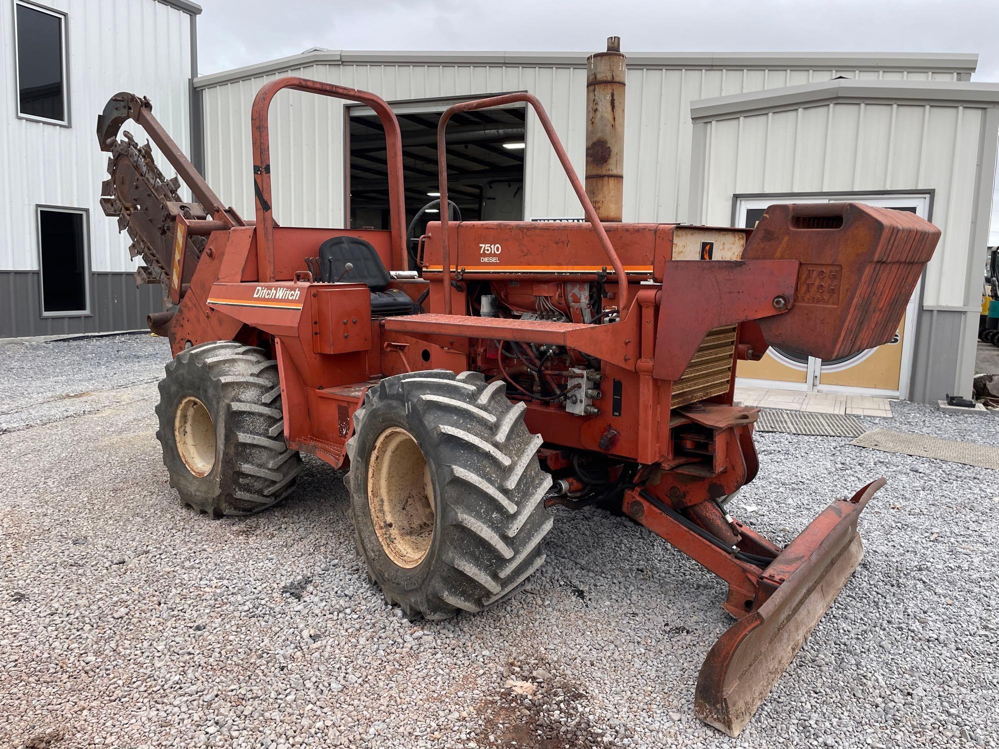 Ditch Witch 7510 Trencher