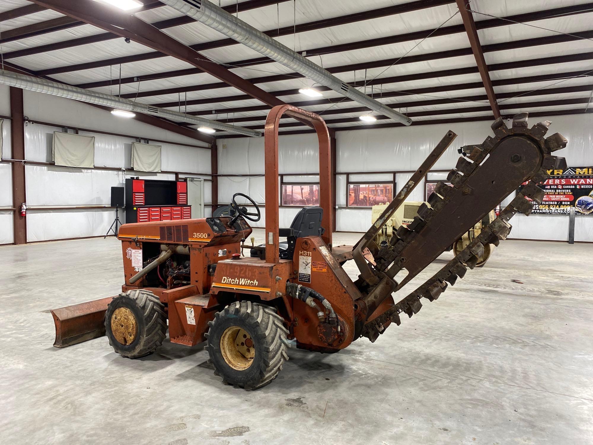 1996 Ditch Witch 3500 Trencher