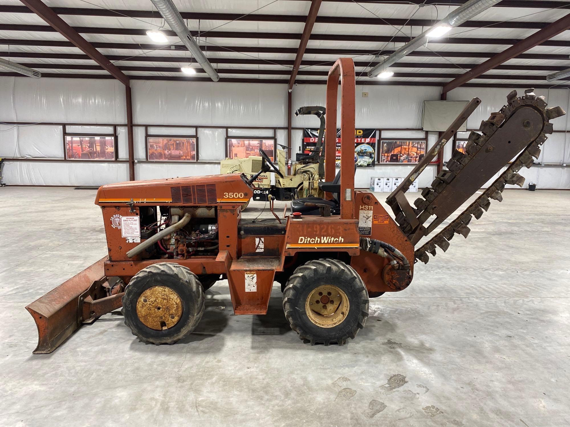 1996 Ditch Witch 3500 Trencher