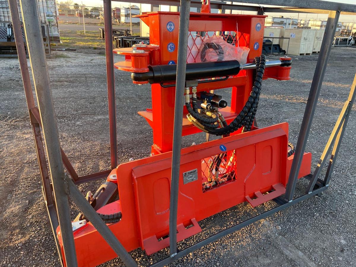 2022 NEW/UNUSED...Topcat Tree Shear Skid Steer Attachment