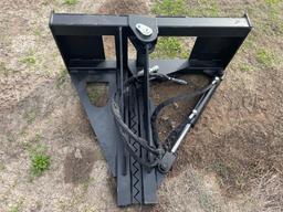 NEW/ UNUSED Tree Puller Skid Steer Attachment