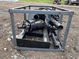 NEW/UNUSED 2022 New Mower King Skid Steer Auger Set