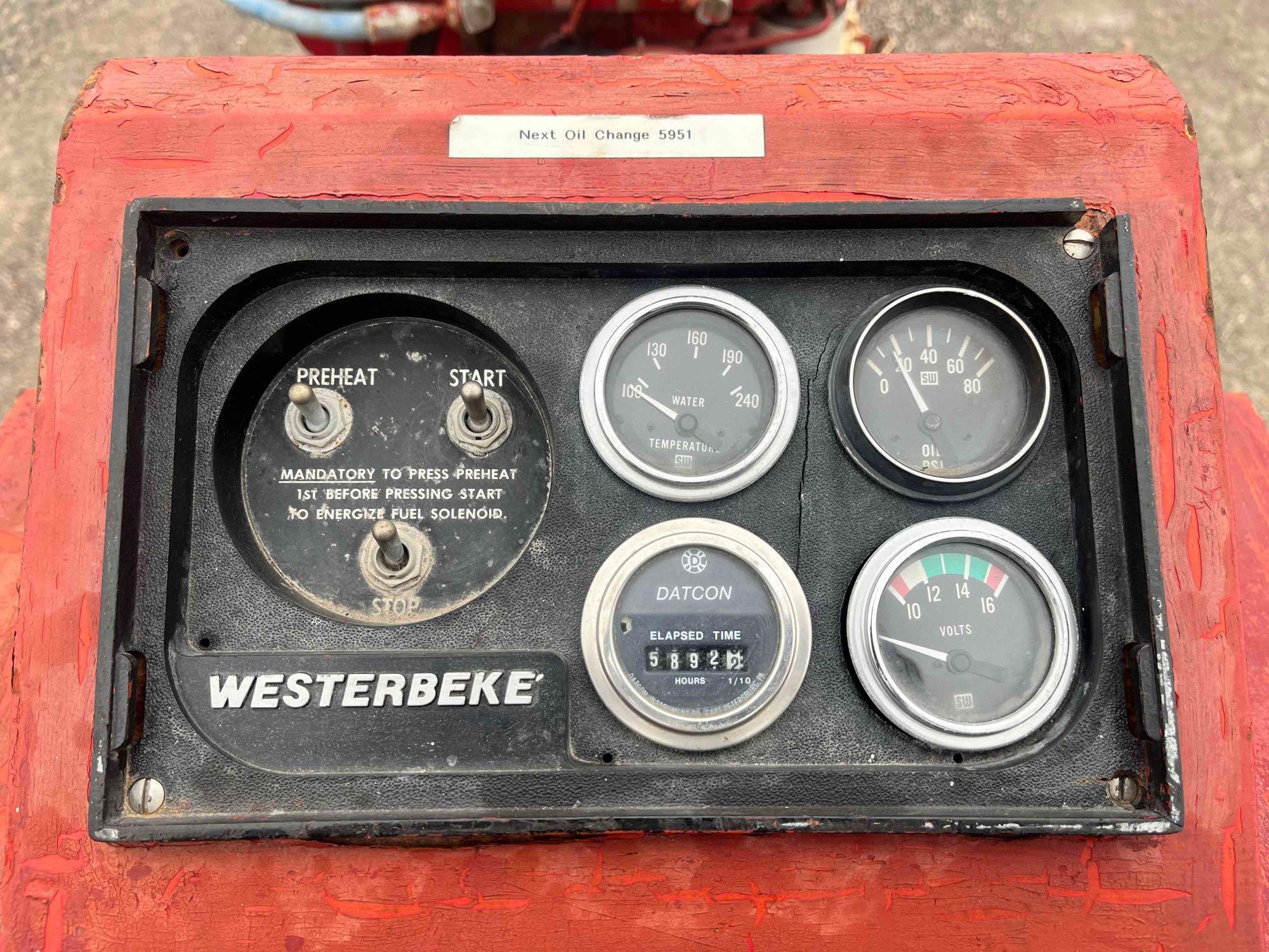 J.H. Westerbeke Corp WLA-45-614 Diesel Generator