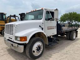 1990 International 4700 Flatbed Truck