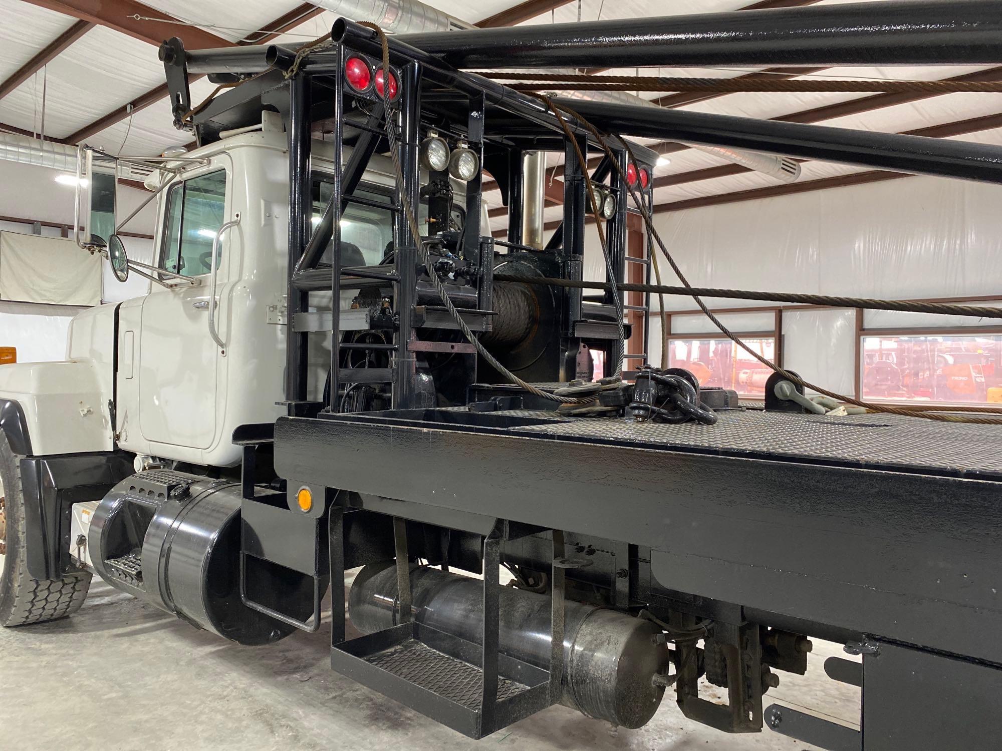 2002 Mack RD690SX Winch Truck Tractor