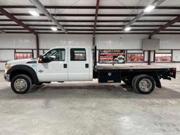 2015 Ford F-450 Flat Bed Truck