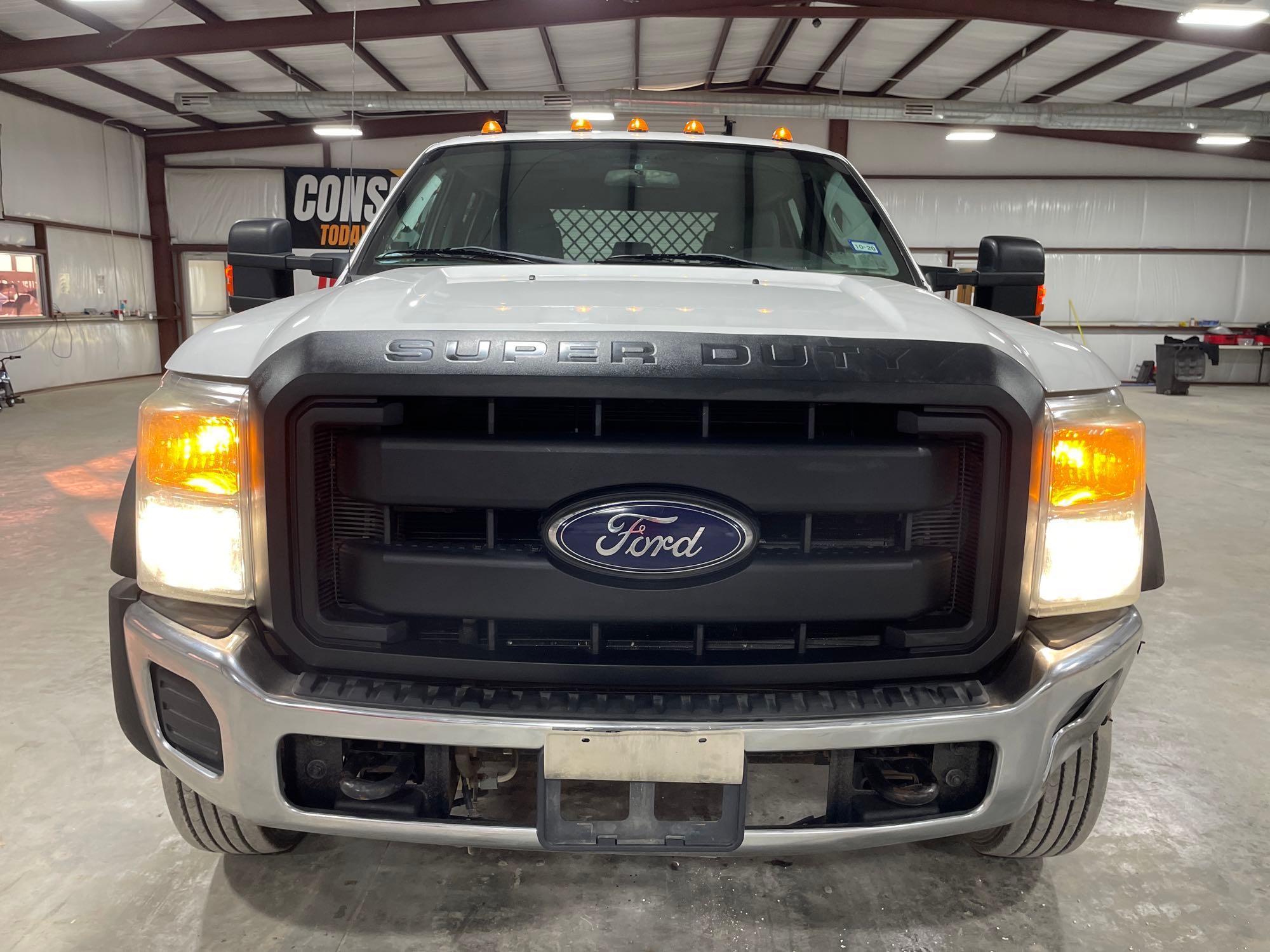2015 Ford F-450 Flat Bed Truck