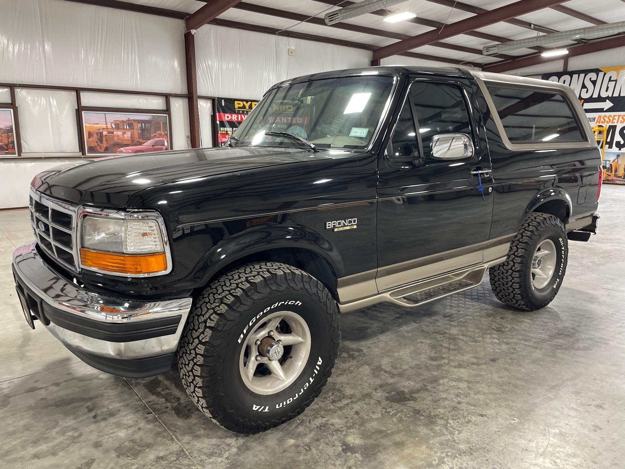 1996 Ford Bronco Eddie Bauer Edition