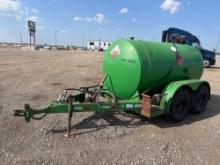 2011 West Texas Lee 975 15 Foot Fuel Tank Trailer with Pump