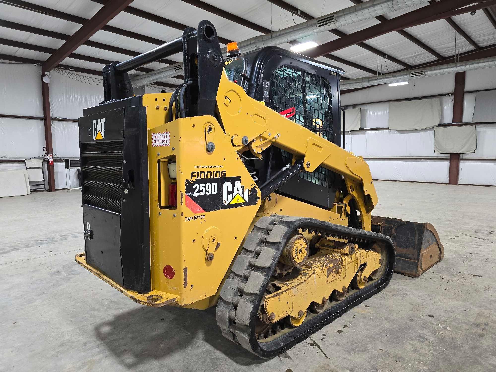 2017 Caterpillar 259D Skid Steer Loader