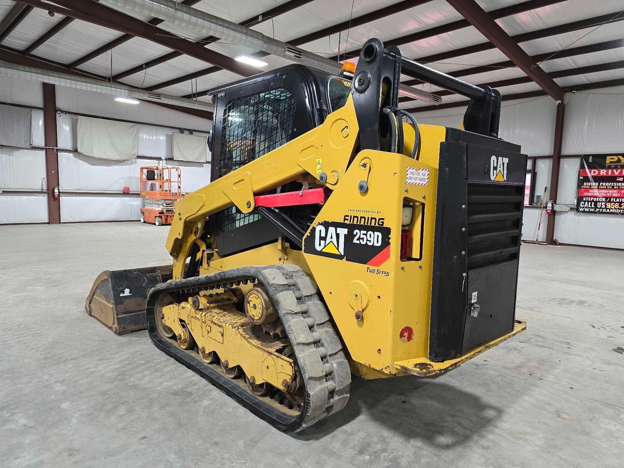 2017 Caterpillar 259D Skid Steer Loader