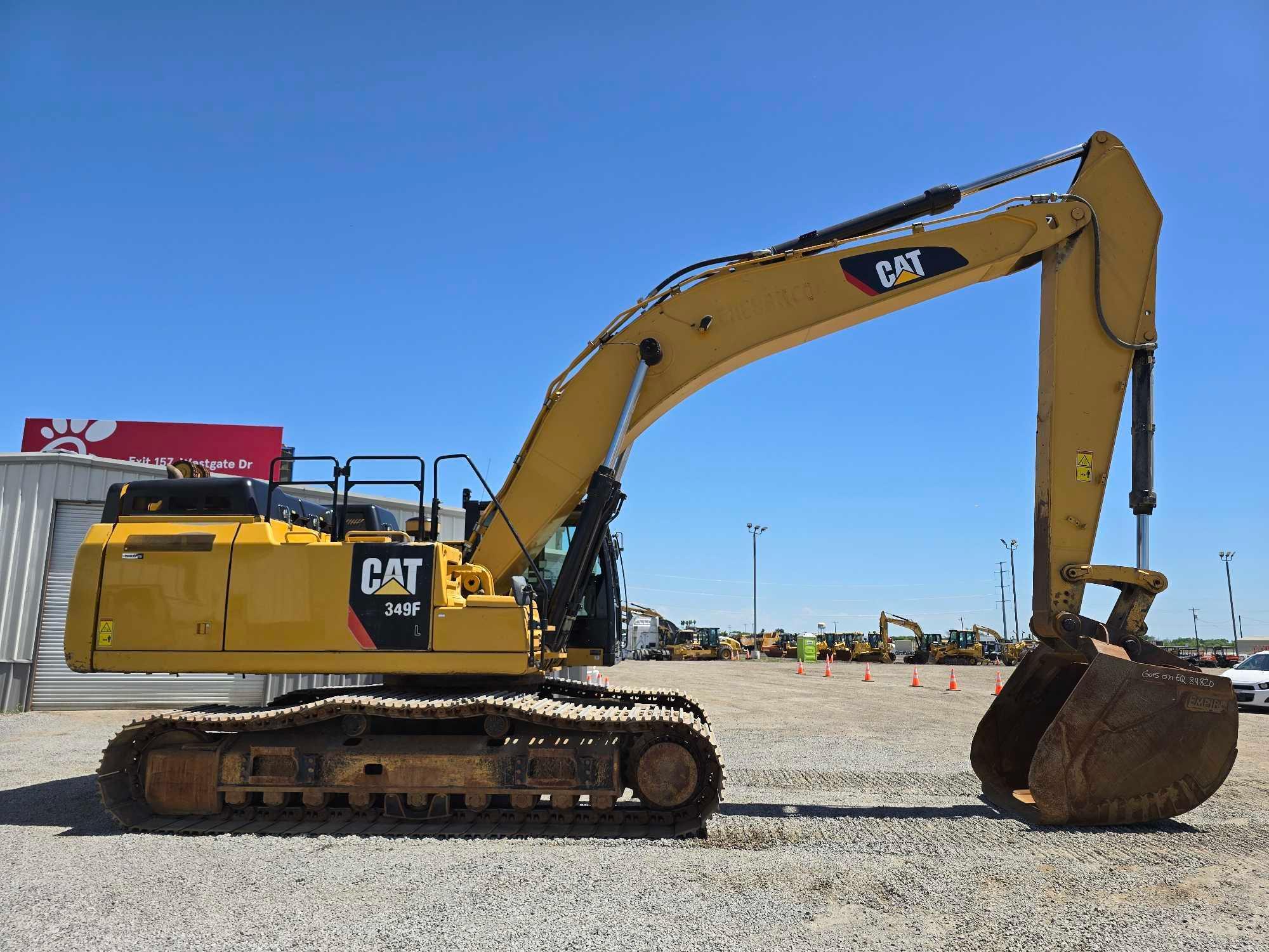 2017 Caterpillar 349FL Hydraulic Excavator