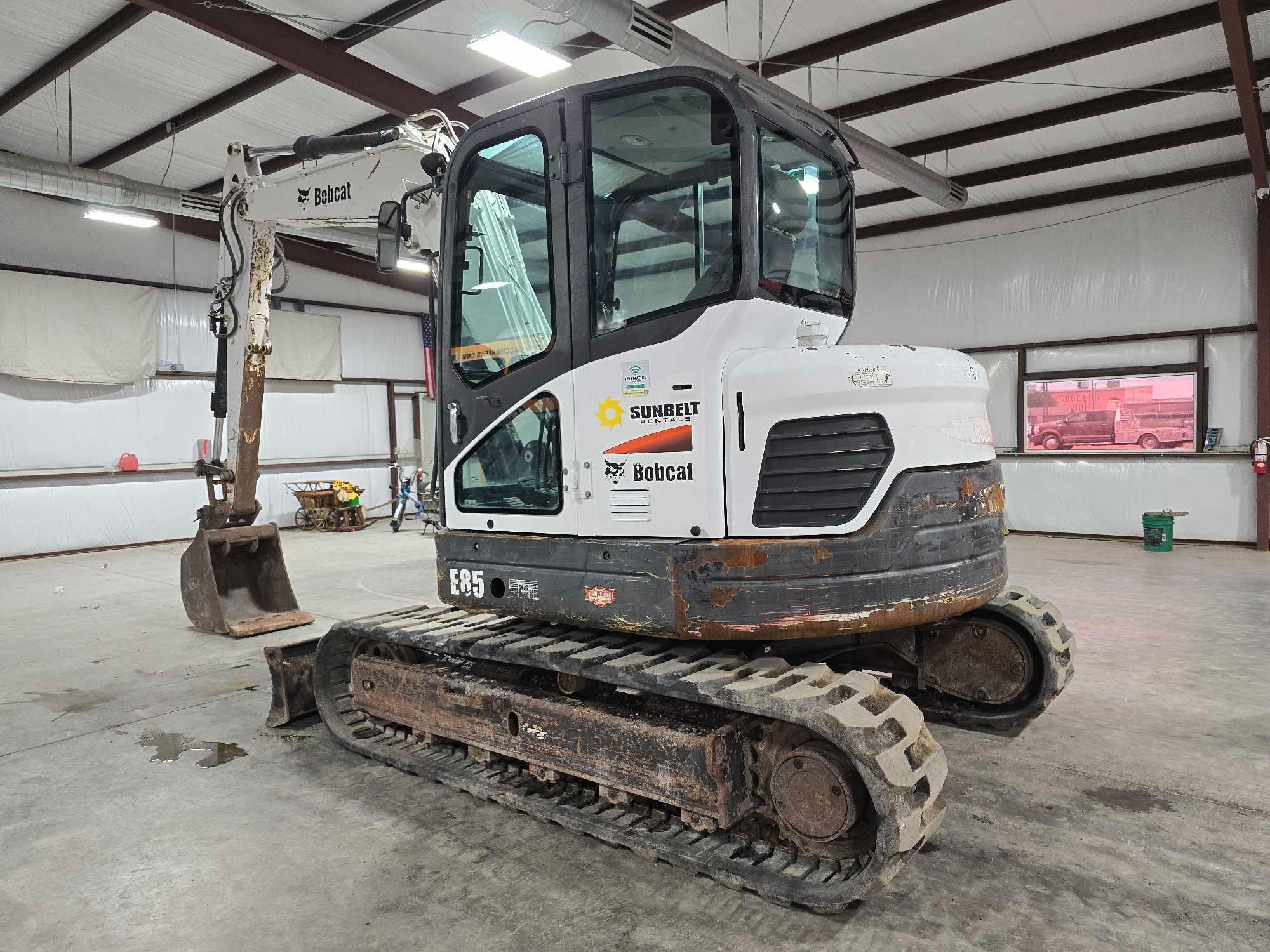 2014 Bobcat E85 Hydraulic Excavator