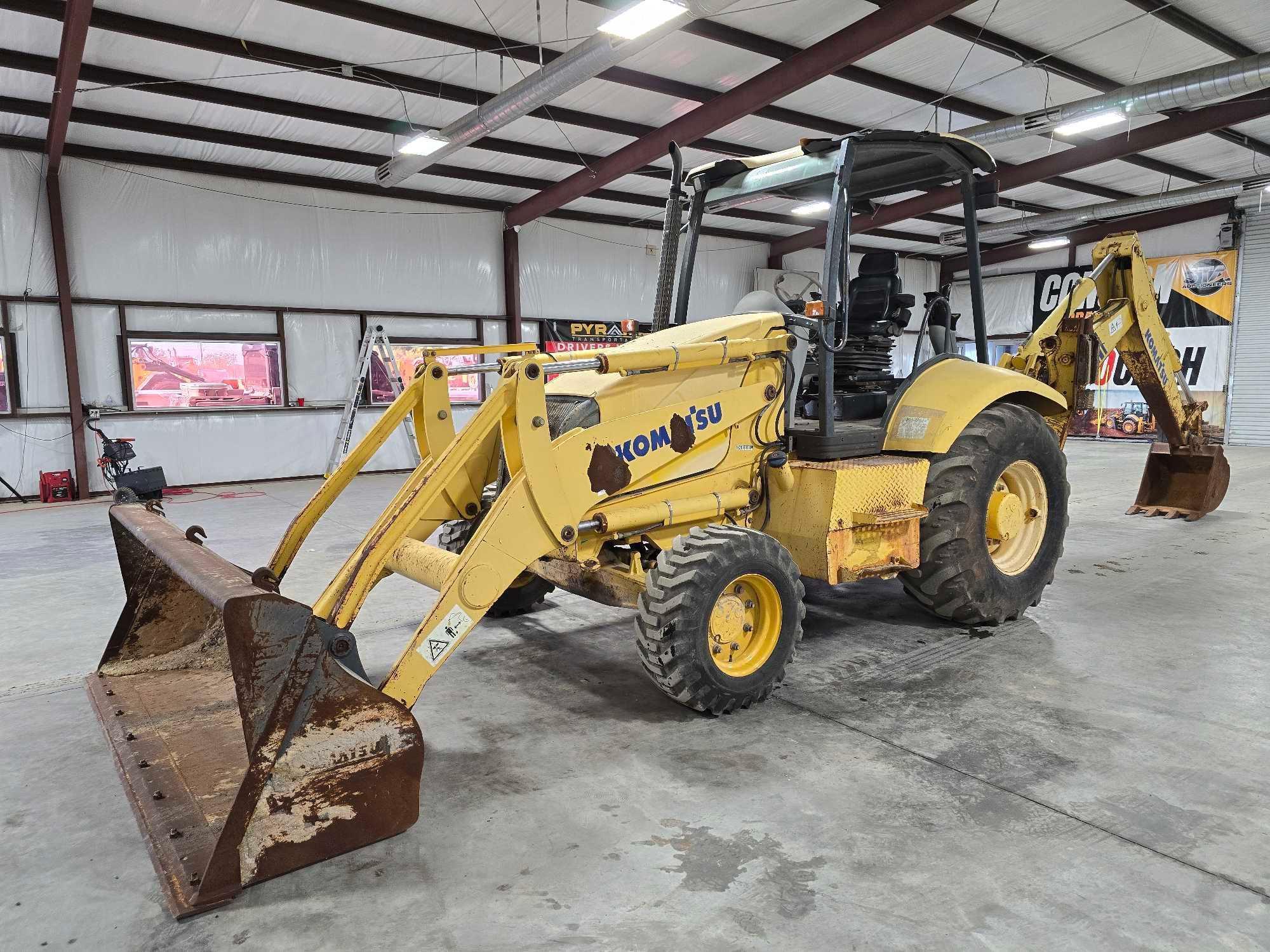 2005 Komatsu WB140 Backhoe Loader