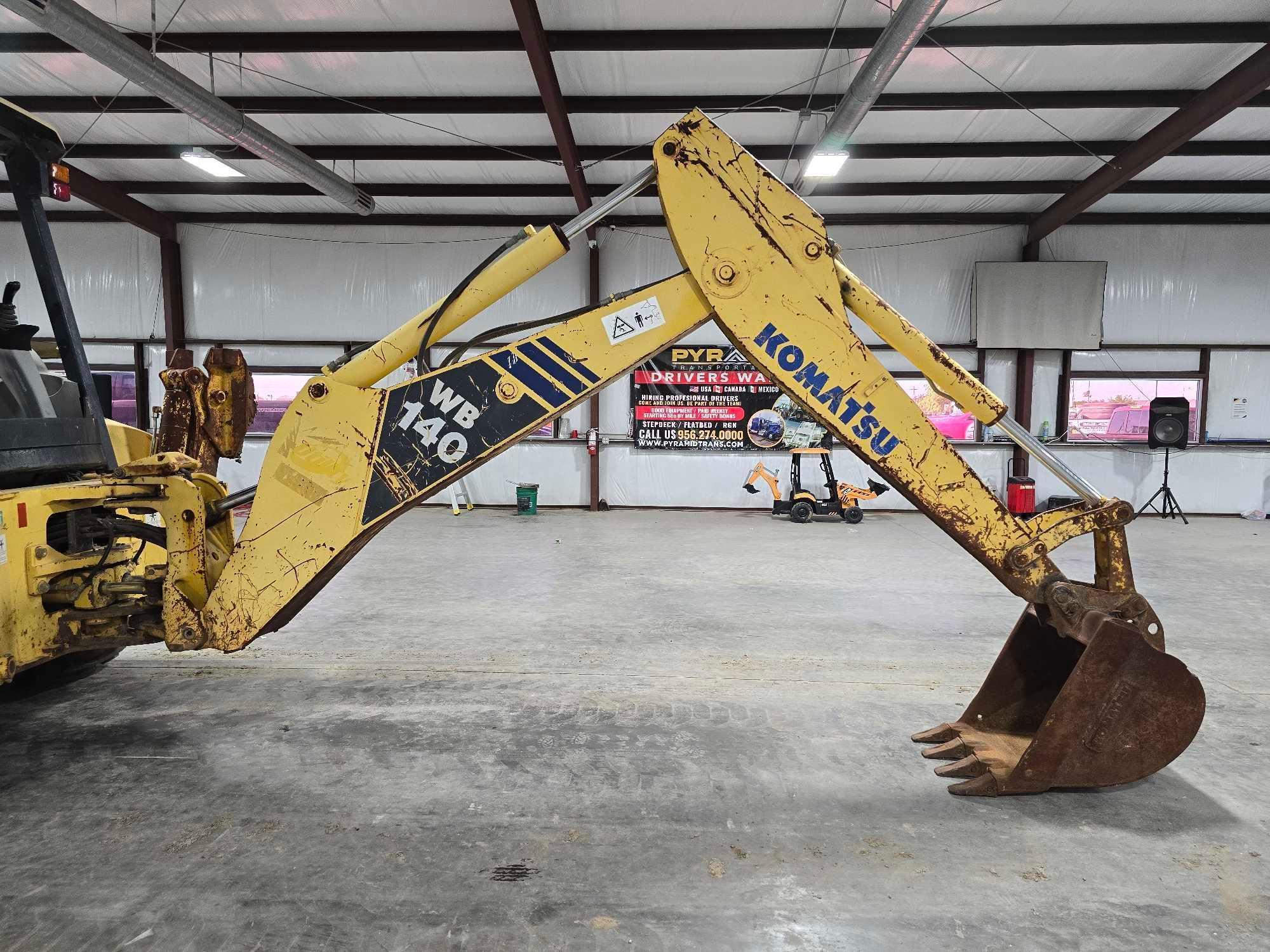 2005 Komatsu WB140 Backhoe Loader