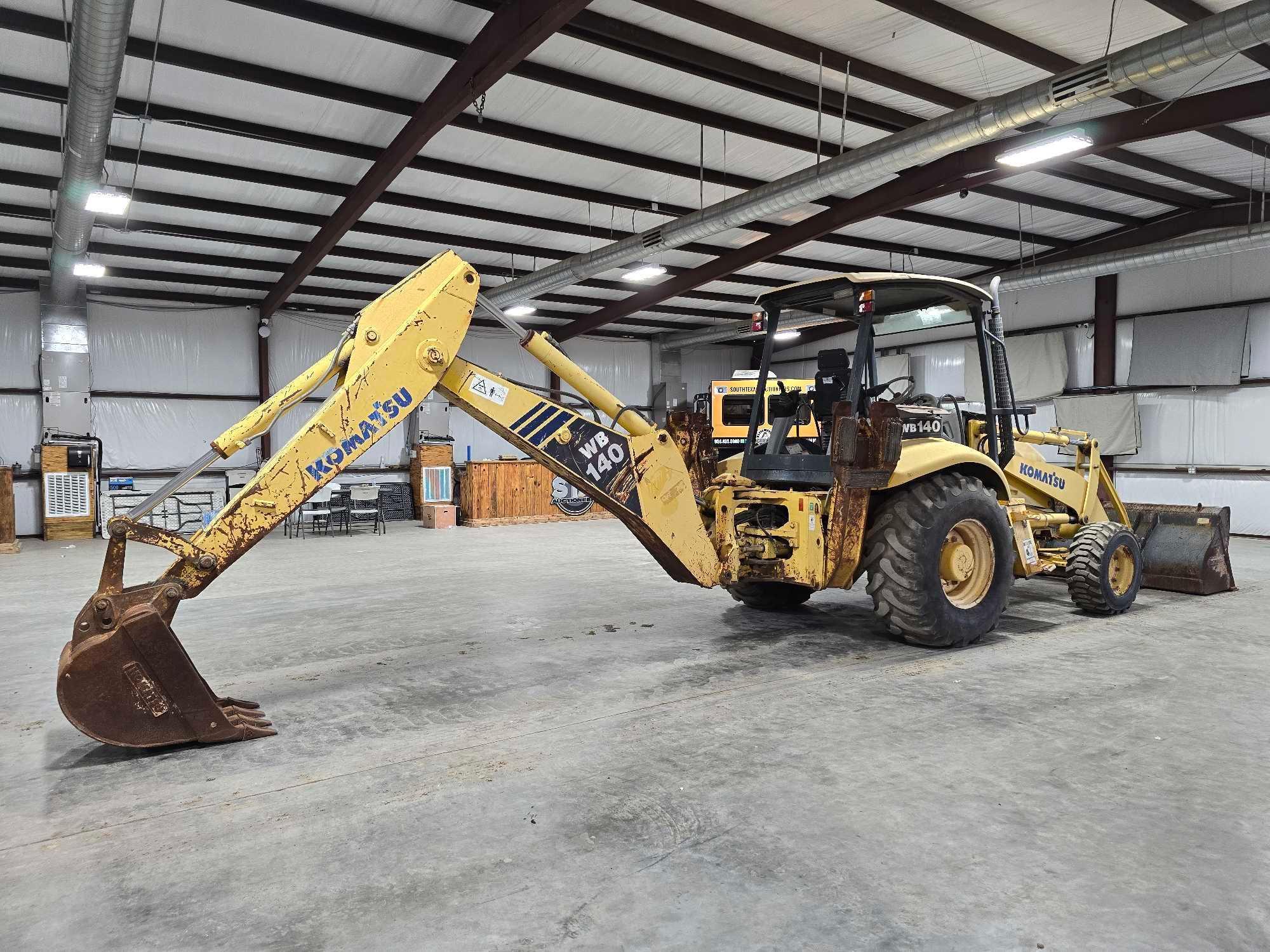 2005 Komatsu WB140 Backhoe Loader