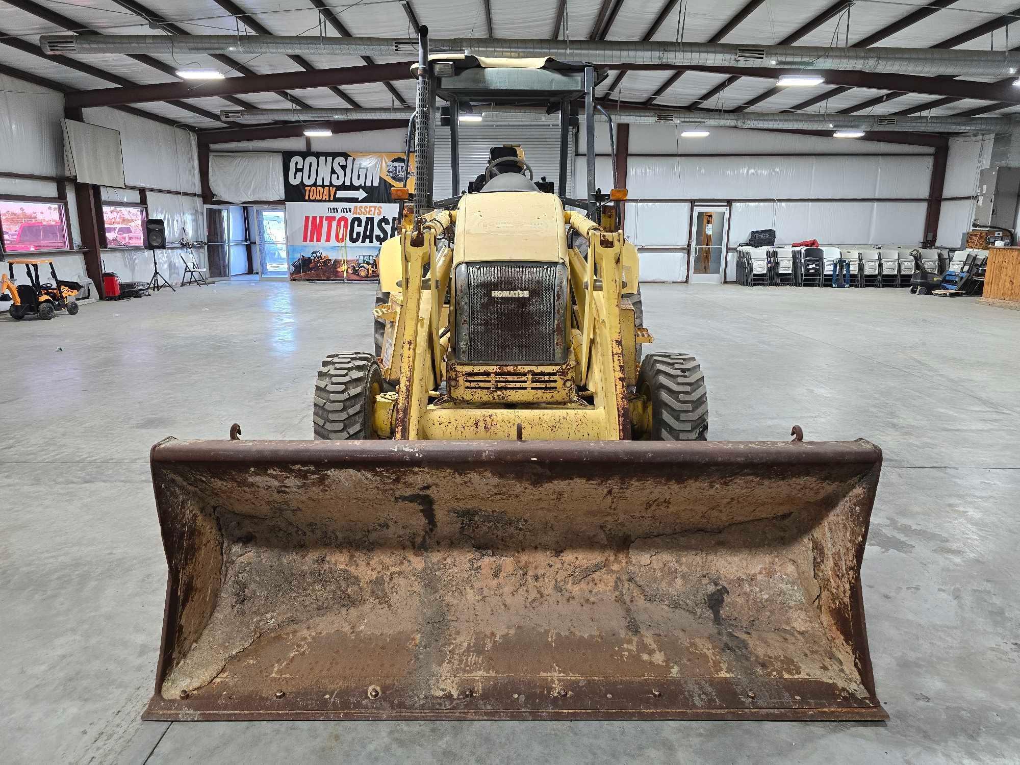 2005 Komatsu WB140 Backhoe Loader