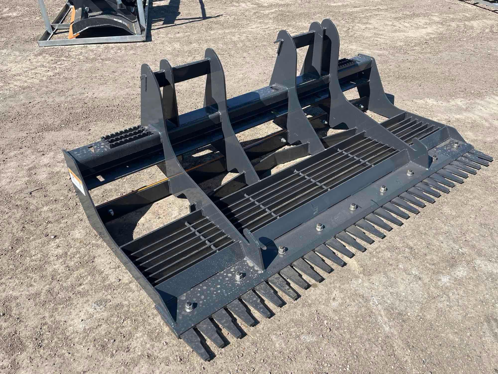 NEW/UNUSED 2023 Wolverine LL-12-78W Skid Steer Land Leveler Attachment