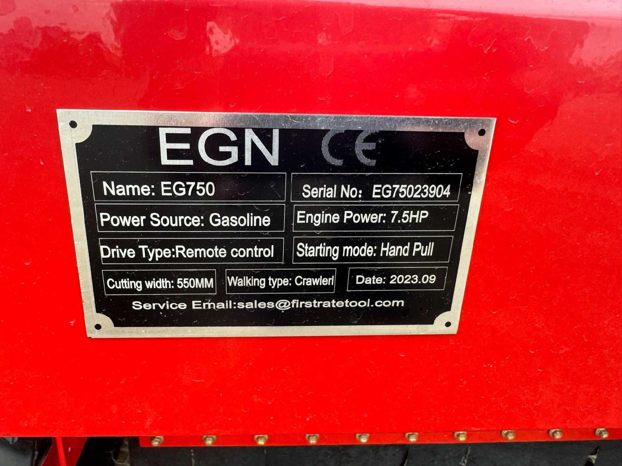 NEW/UNUSED 2023 EGN EG750 Remote Control Mower