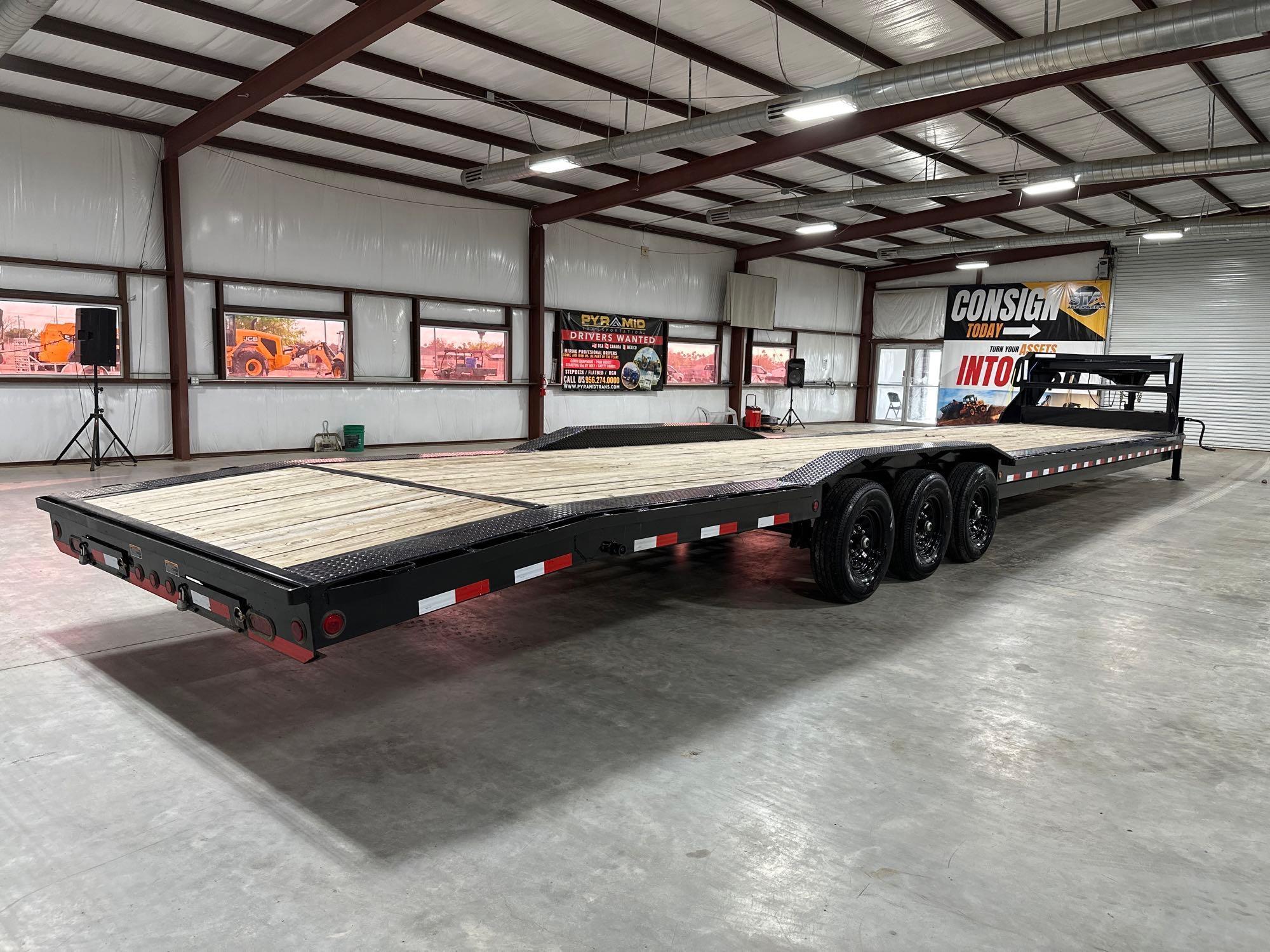 2023 Load Trail 44 Foot Triple Axle Car Hauler Gooseneck Trailer