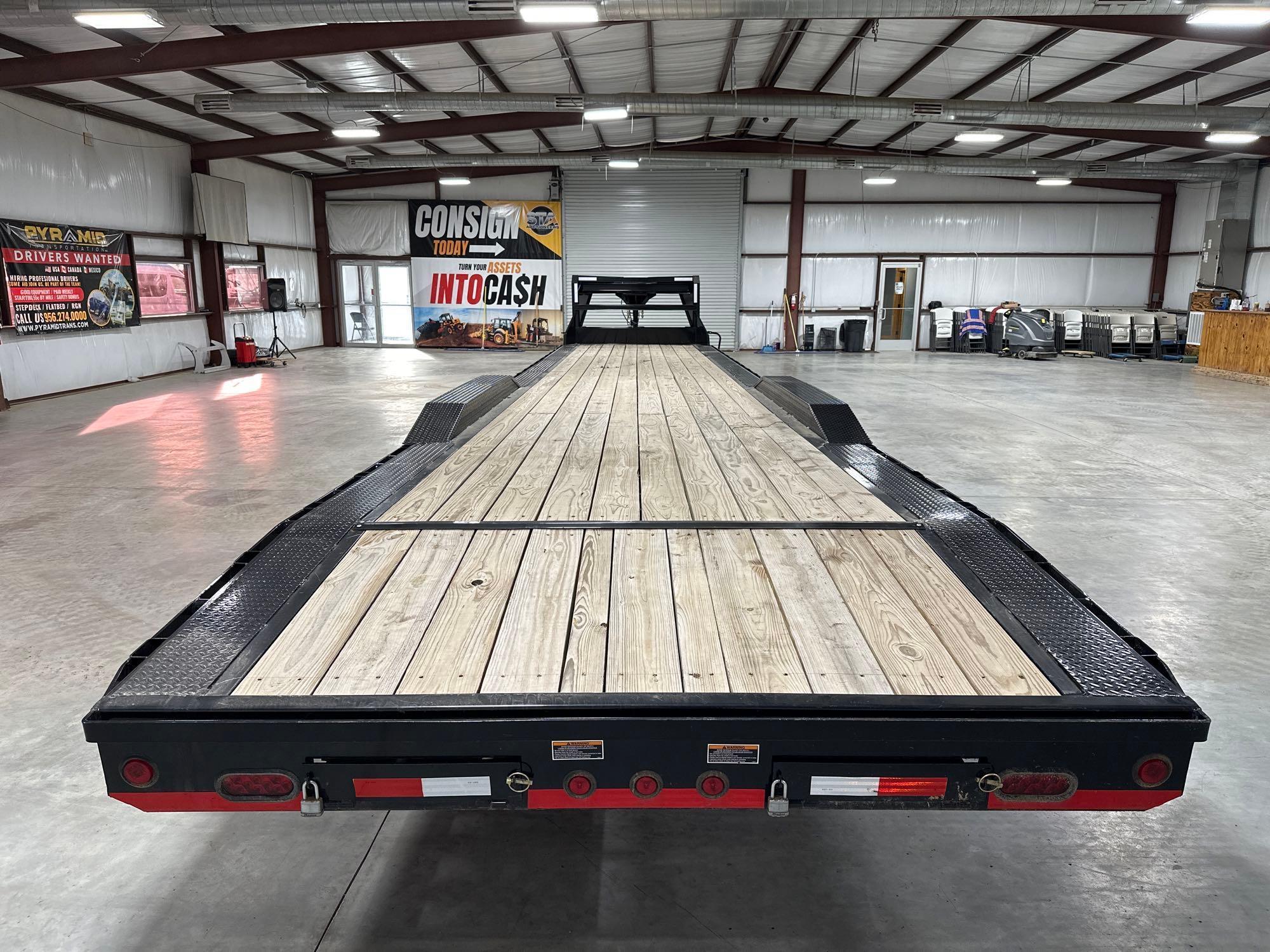 2023 Load Trail 44 Foot Triple Axle Car Hauler Gooseneck Trailer