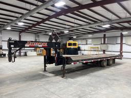 2012 Interstate G20DT 24 Foot Gooseneck Trailer