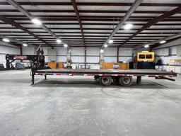 2012 Interstate G20DT 24 Foot Gooseneck Trailer