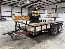 2011 Lamar Trailers 7x14 Foot Utility Trailer