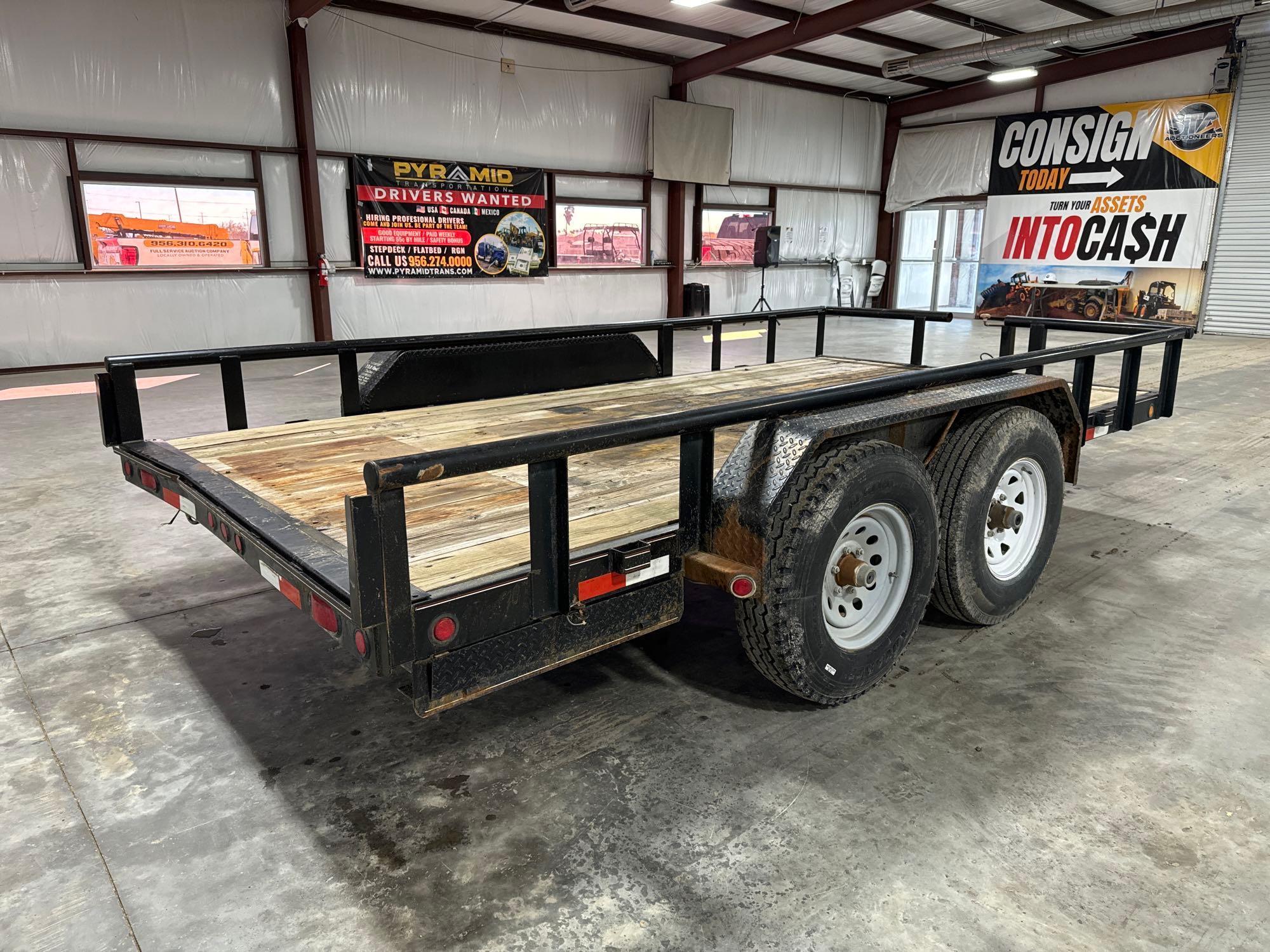 2011 Lamar Trailers 7x14 Foot Utility Trailer