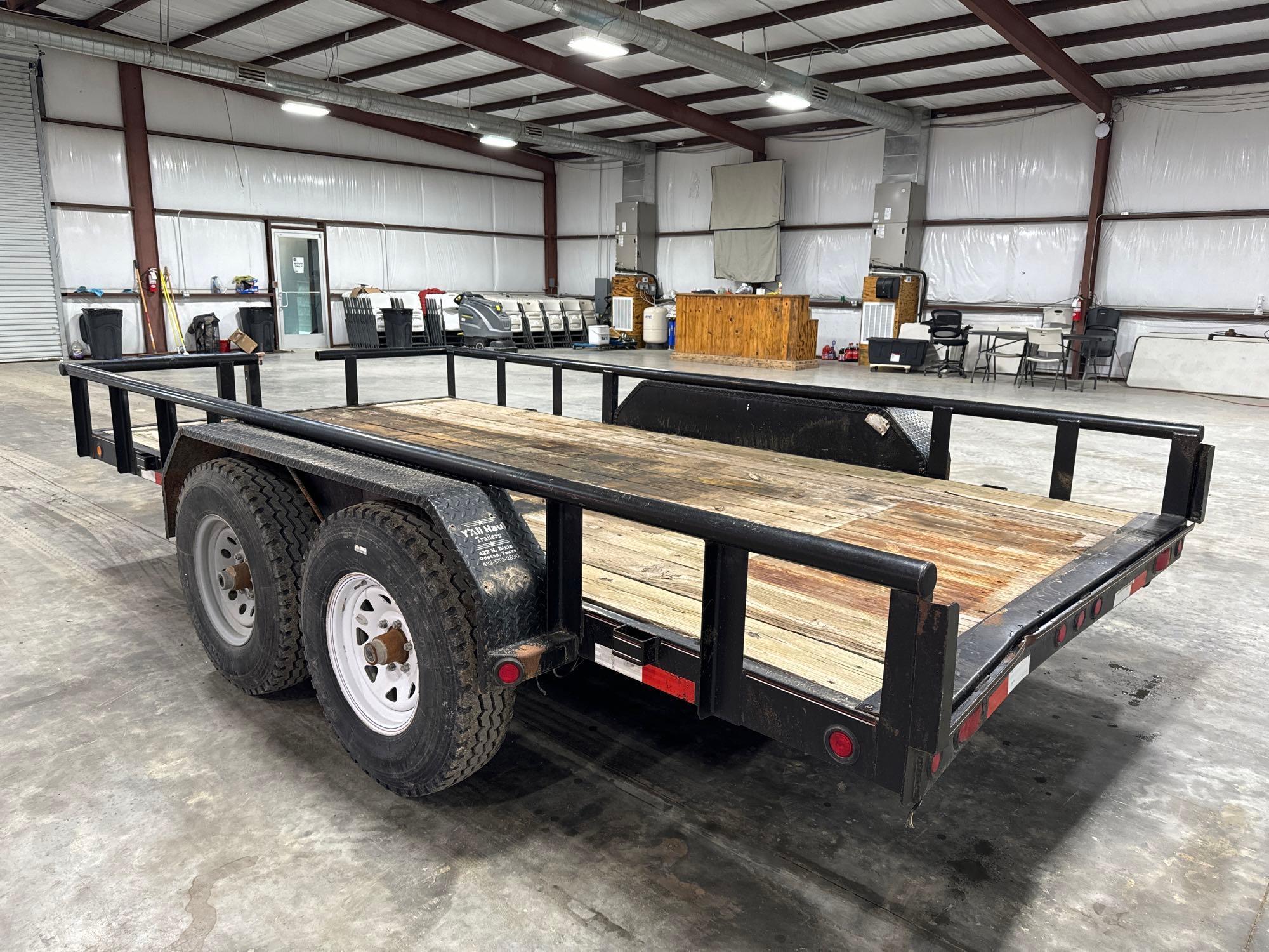 2011 Lamar Trailers 7x14 Foot Utility Trailer