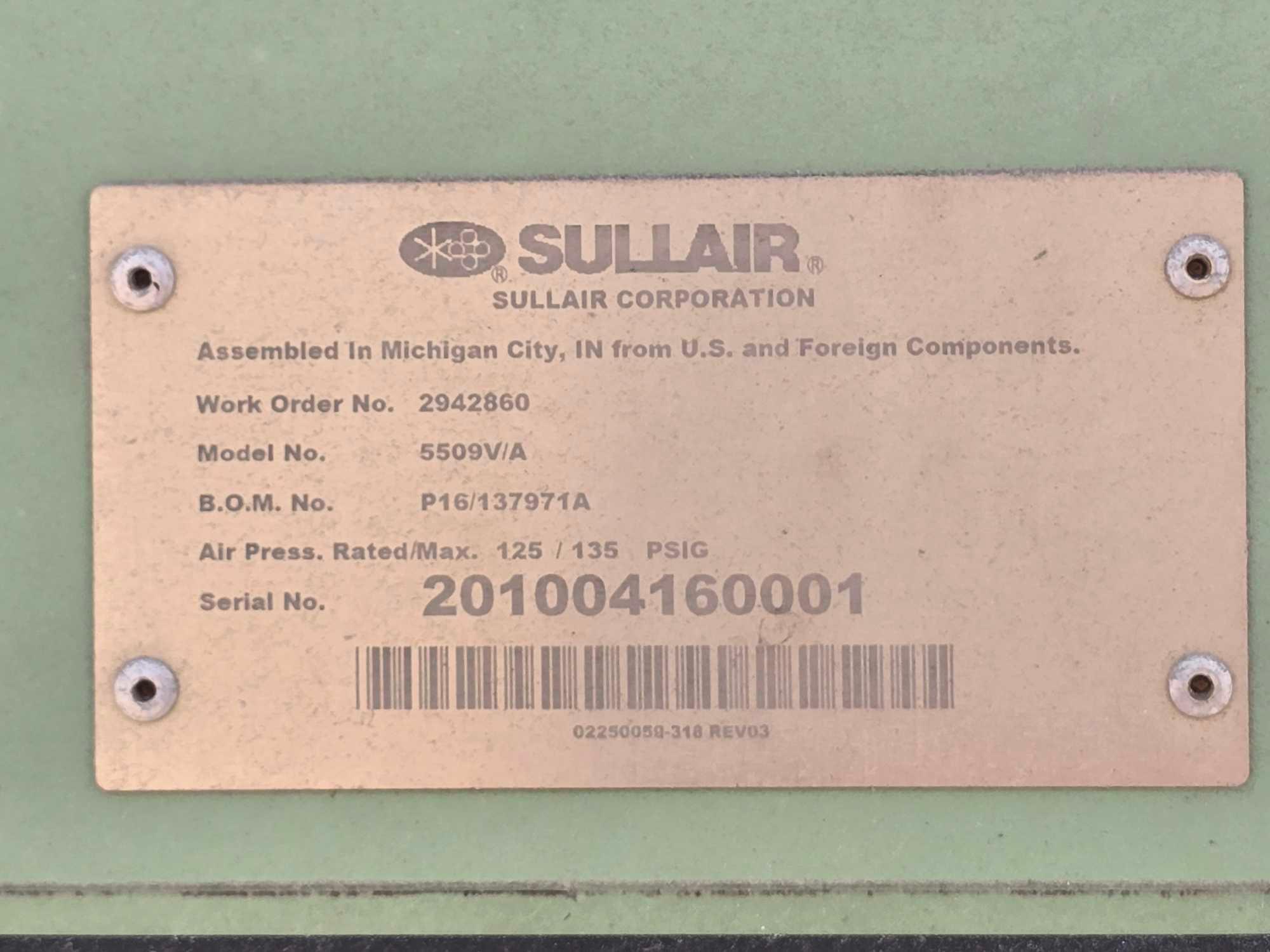 Sullair...5500 Air Compressor