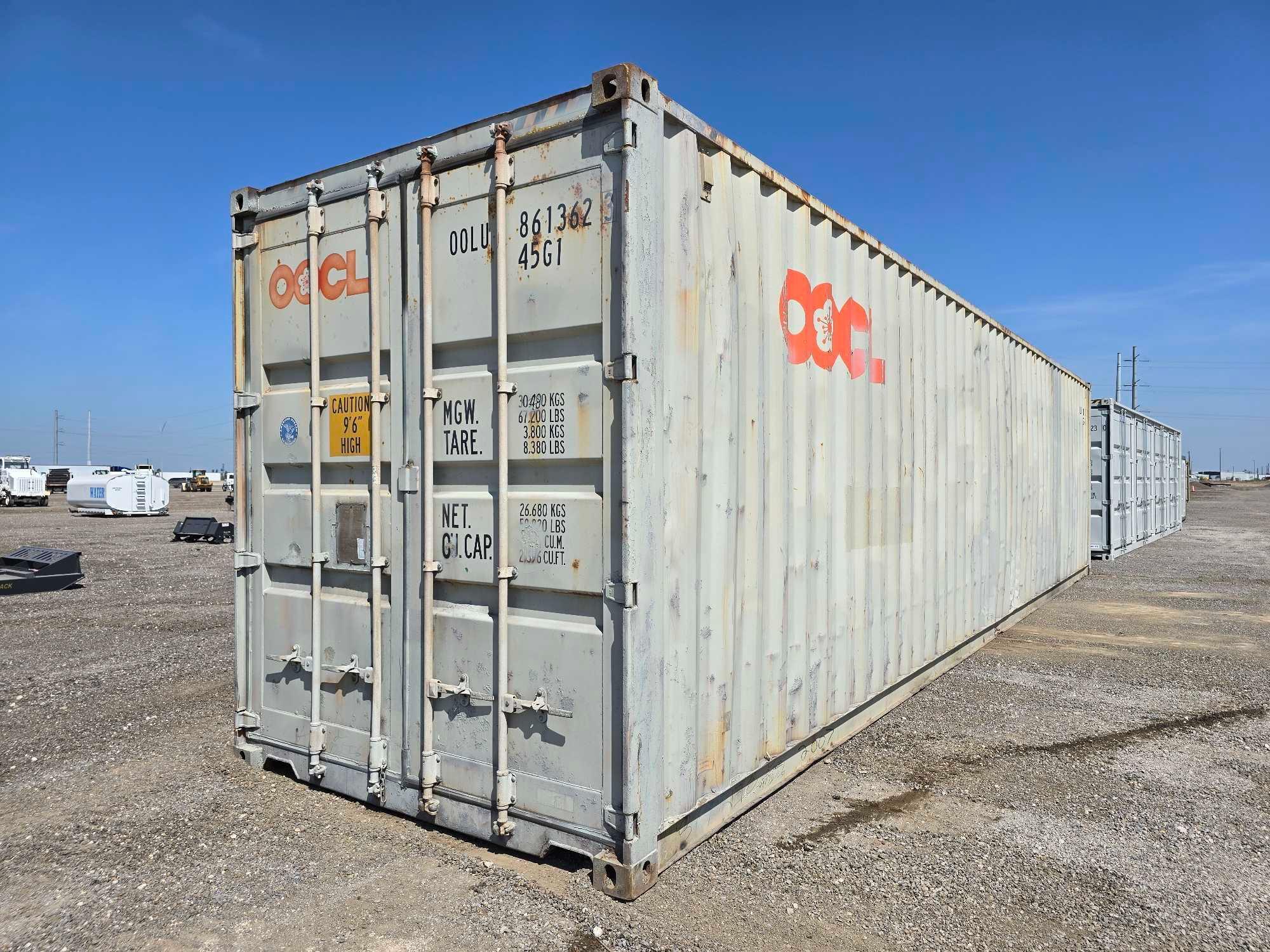 40 Foot High Cube Container