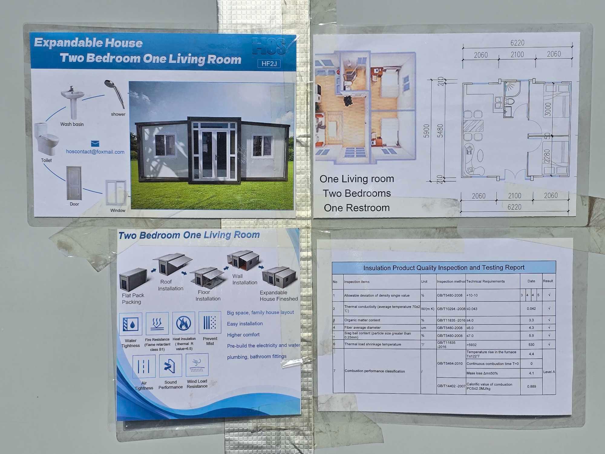 NEW/UNUSED 2024 HOS HF2J Expandable House / Office