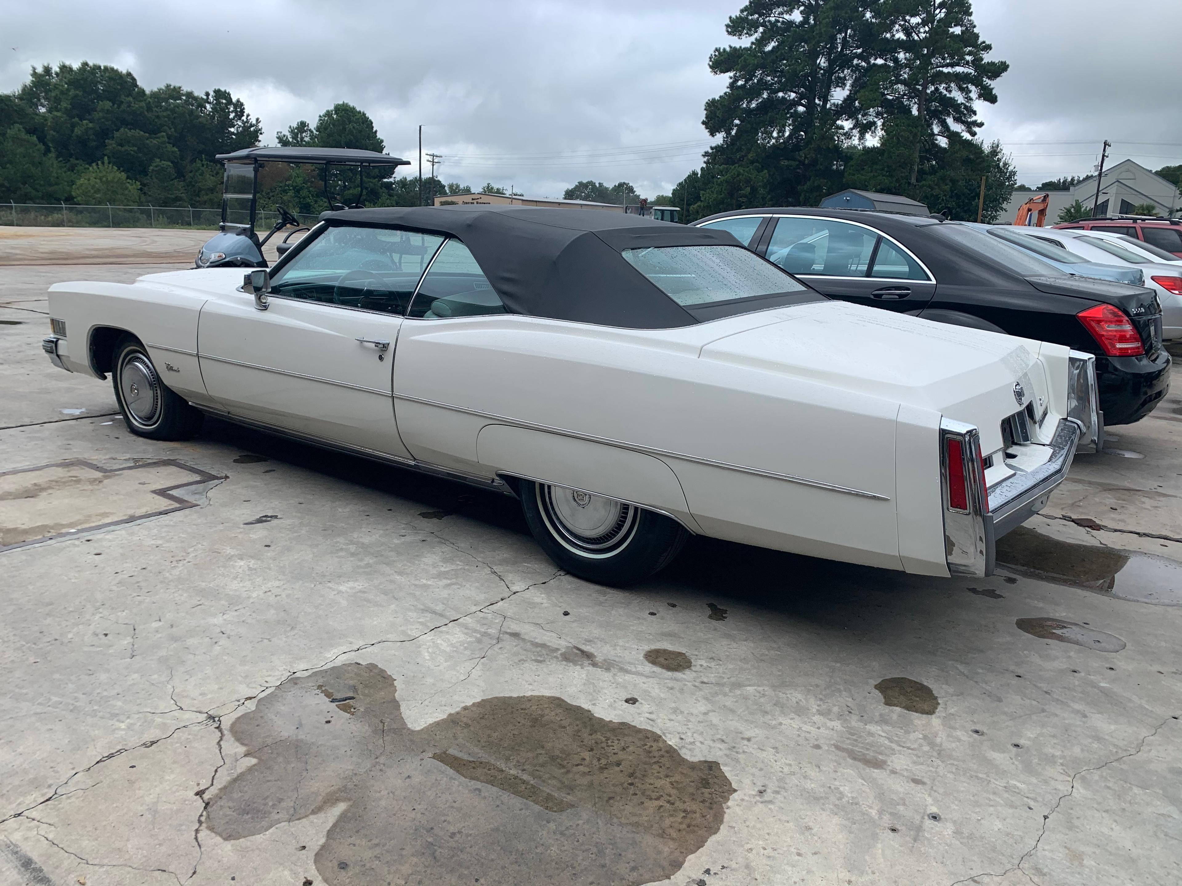 1974 Cadillac Eldorado 62,520 miles VIN 2536