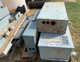 (3) Pallets of Electrical boxes