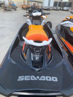 (2) Sea Doo with Double Trailer