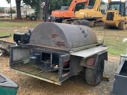 Propane Grill on Trailer
