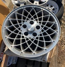 Set of 4 Aluminum Wheels