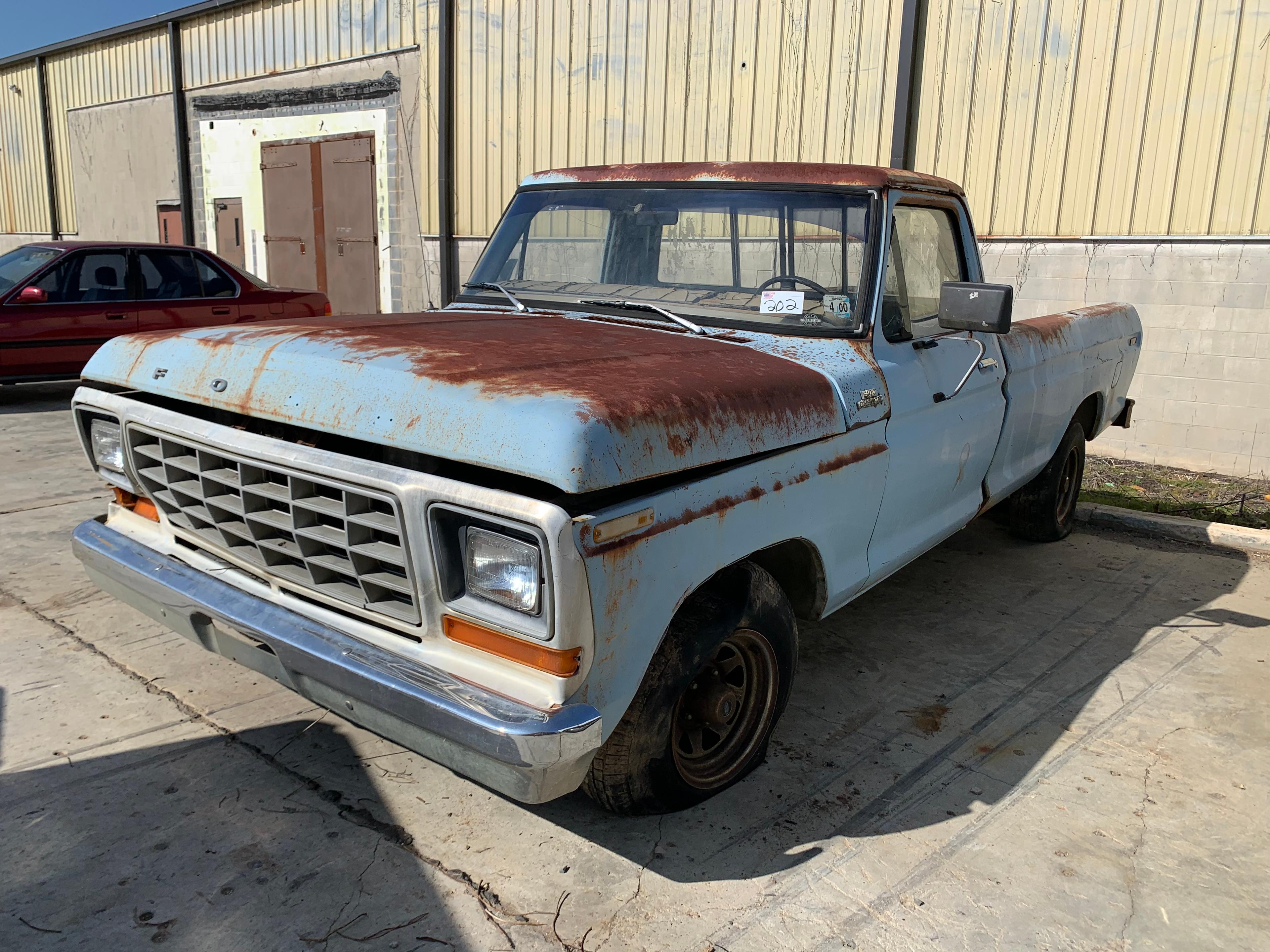 1979 Ford F100 VIN 2381