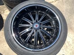 Set of 4 RS Wheels & Pirelli Tires