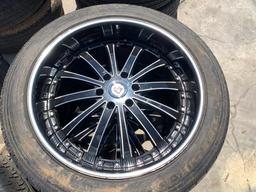 Set of 4 RS Wheels & Pirelli Tires