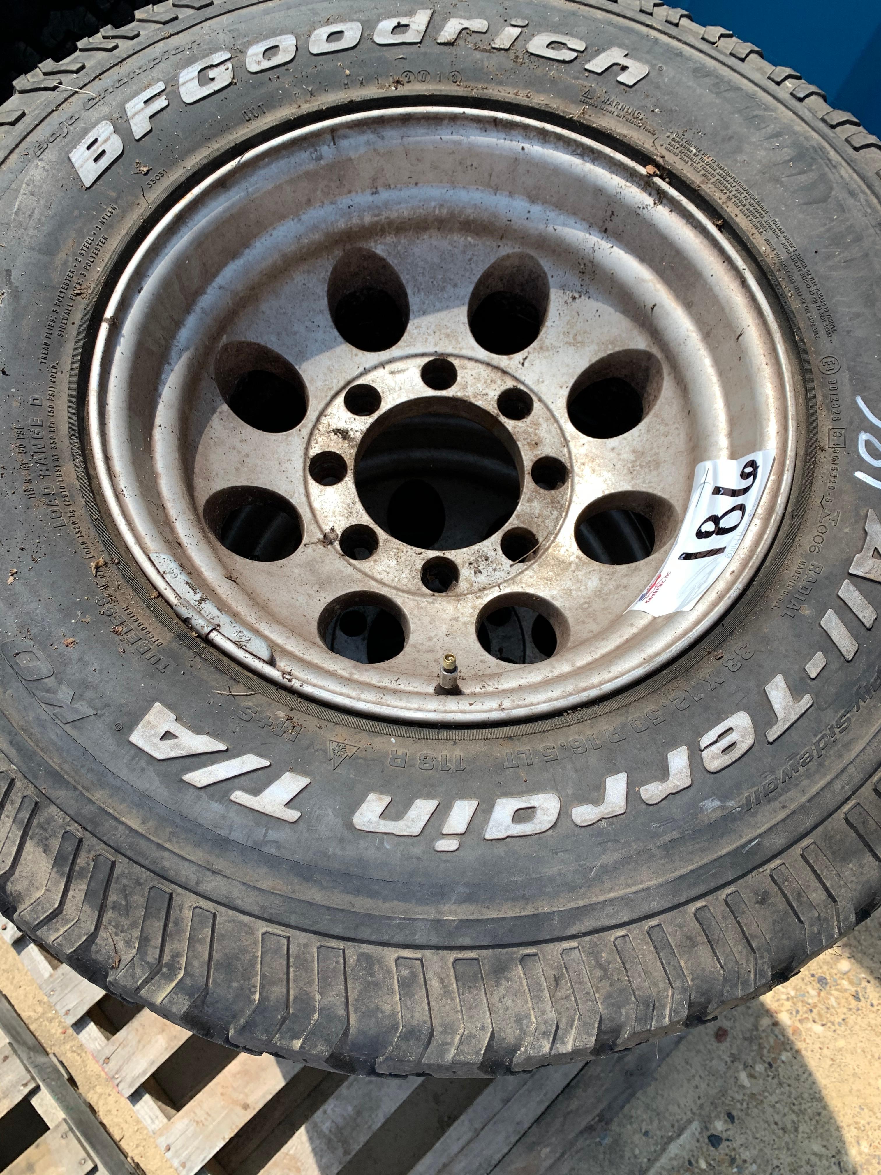 (4) Bullet Hole Rims