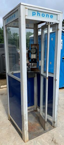 Phone Booth with Replica Crosley Phone