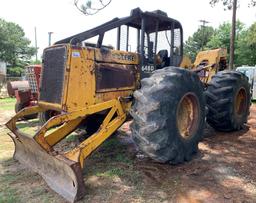 John Deere 6480Turbo Grapple Skidder