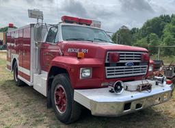 1986 Ford Fire & Resuce Truck VIN 3558