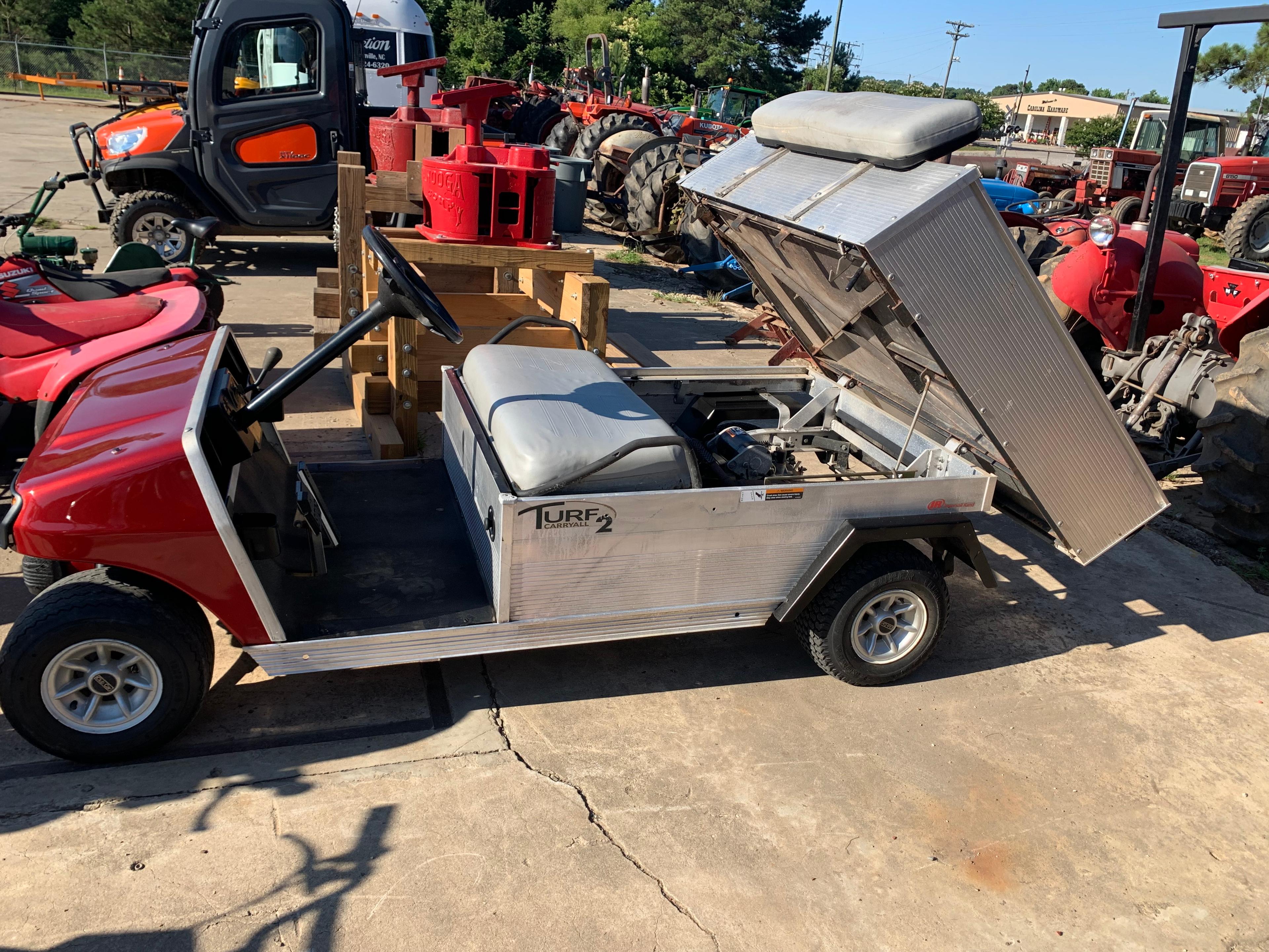 Club Car Golf Cart with Dump Bed Gas