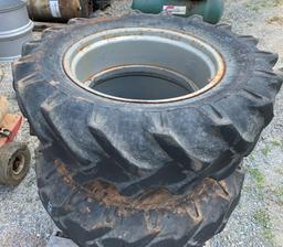 14-9-28 Front Duals Tractor Tires/wheels set of 2