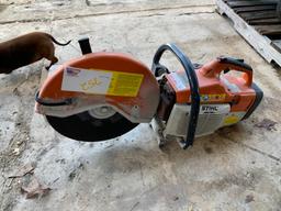 Stihl TS400 14" Saw w extra blades