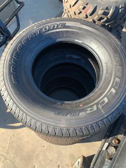 Set of 4 Bridgestone Dueller 255/70R16