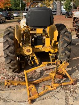 Farmall Cub Lowboy Tractor with belly mower